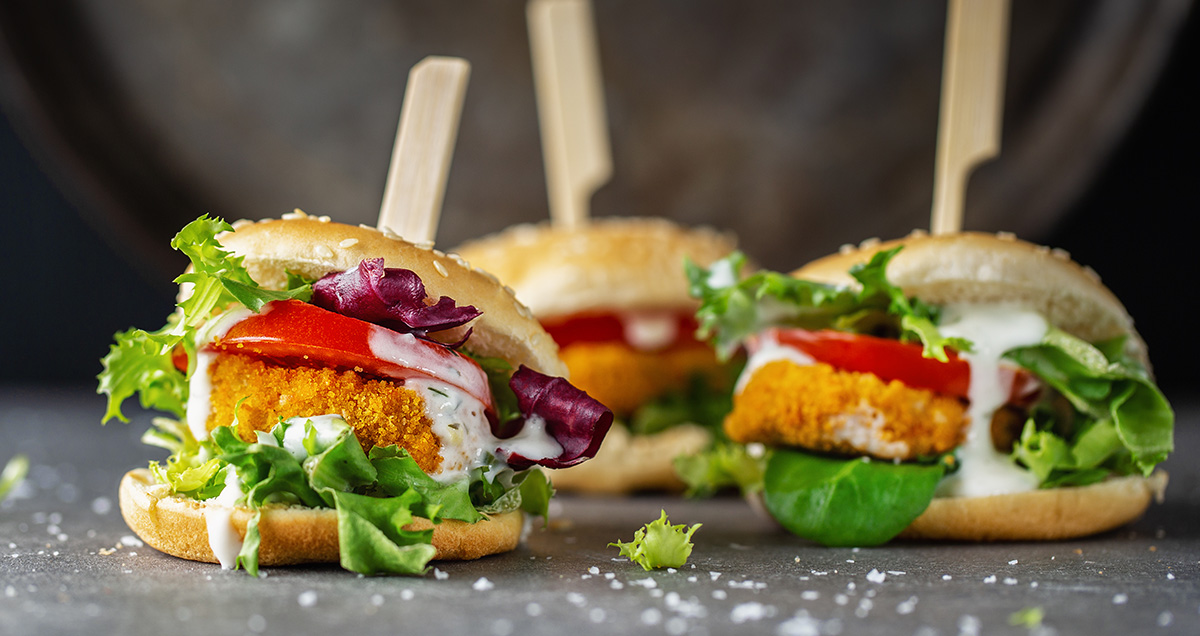снимки на храна - вкусни бургери заснети със съдействието на продуктова фотография от Elista.bg