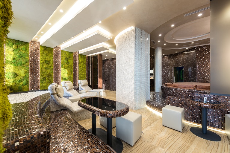 интериорна фотография на хотели SPA зона